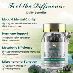 Meliorantheris TriDexThyro packaging front with clean label.