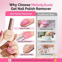 MelodySusie nail remover clipper for tidy shaping