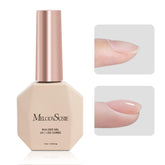 MelodySusie Clear Builder bottle pour for precise gel application and strong results