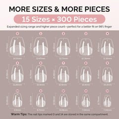 MelodySusie Ballerina X nails pre-etched design saves time for a smooth manicure.