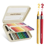 MemOffice Direct Liquid Marker 24 colors case adds vibrant, quick-drying ink to any project.