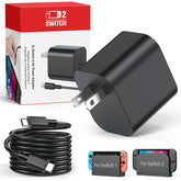 MENEEA Switch 2 60W adapter powering Nintendo Switch and Steam Deck for quick charging