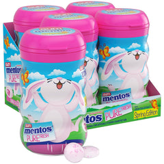 MENTOS Pure Fresh Spring Edition bottle front view for desk freshness