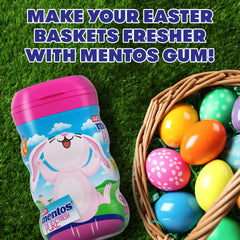 MENTOS Pure Fresh Spring Edition Bunny Bottle packaging for Easter gifts