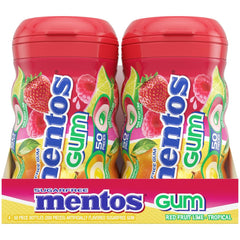 Mentos Sugar-Free gum pieces offer fruity freshness with every chew.