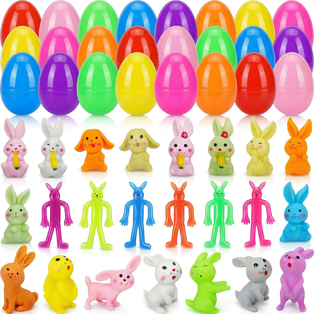 Menzcci Easter Bunny sticky toys for tactile play and fidget fun