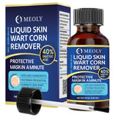 MEOLY fast-acting wart remover bottle for plantar warts provides quick surface treatment.