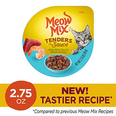 Peel-off lids on Meow Mix cups for easy serving