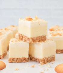 Merckens White coating wafers used for dipping pretzels and fruits.