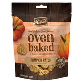 Merrick Oven Baked Pumpkin Patch treats with real pumpkin for a tasty reward