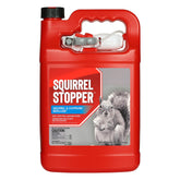 Messinas Squirrel Stopper bottle (1 gallon) ready to defend yards and feeders.