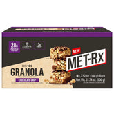 MET-Rx Big 100 Granola Bar front-pack view highlighting on-the-go protein