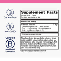 ERr 731 plant extract featured in Estrovera for potential hot flash relief.