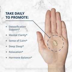 Front-label of Metagenics HerWellness Recharge Overnight emphasizes sleep support.