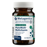 Metagenics PhytoMulti Without Iron tablets on slate for daily wellness