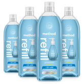 Method Sea Minerals refill bottles in a four-pack showing easy refills and reduced waste