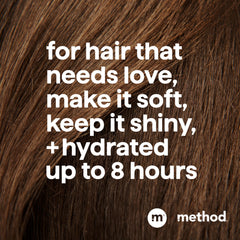 Method Moisturizing Conditioner coconut scent focus for a spa like shower.