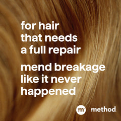 Method Repairing Conditioner Island Mist label close-up highlights eco-friendly packaging and cruelty-free values