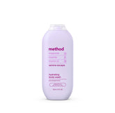 Method Serene Escape bottle pouring for a hydrating shower