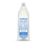 Method Super Shine bottle pour showing strong cleaning power.