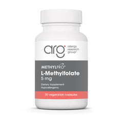 MethylPro L-Methylfolate 5 mg bottle front view for daily methylation support