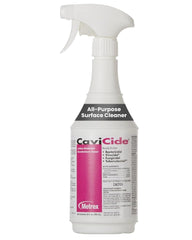 Metrex CaviCide spray bottle for quick ready-to-use surface disinfection in clinical settings.