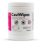 Metrex CaviWipes canister with pre-saturated towelettes for fast, reliable surface disinfection
