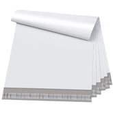 METRONIC poly mailers 19x24 white pack for clothing shipments.