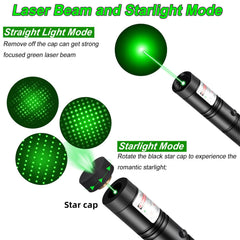 MEUSNO USB-rechargeable laser pointer charges easily on the go.
