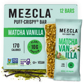 Mezcla Puff-Crispy texture closeup highlights a light crunch for on-the-go snacking.