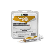 MGK Vendetta Plus cockroach gel bait tube ready for precise placement against German cockroaches