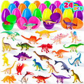 MGparty Easter egg with dinosaur toy inside, ideal for prefilled egg hunts
