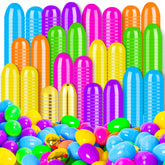 MGparty Easter eggs colorfully arranged for festive egg hunts.