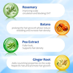 MGVAASURC Hair Growth Serum Roll-On batana oil for hair nourishment