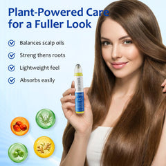 MGVAASURC Hair Growth Serum Roll-On pea extract for fuller-looking strands