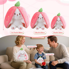 MIAODAM bunny-transform-zipper, easy switch for kids' imaginative play.