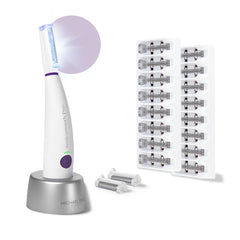 Michael Todd Sonicsmooth Pro+ with LED light guides precise dermaplaning for smoother skin.