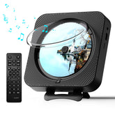 MICOCIOUS portable CD player with front display for easy track viewing and setup
