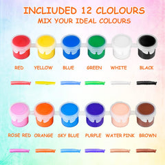 MicoSim mini paint brushes set for detailed accents.