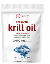 Micro Ingredients Antarctic Krill Oil bottle for daily omega-3 support