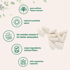 Micro Ingredients ascrobyl palmitate vitamin C capsule close-up for absorption.