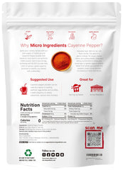 Micro Ingredients cayenne powder being added to soup for heat