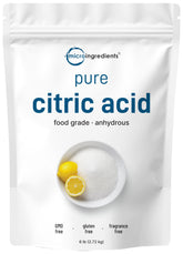 Micro Ingredients citric acid 6lb pack for bulk kitchen and cleaning use