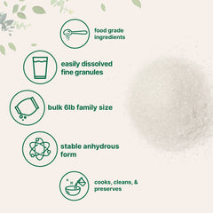 Micro Ingredients citric acid food-grade safety verified by third-party testing