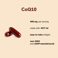Micro Ingredients CoQ10 coconut MCT oil carrier softgel