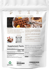 Close-up of freeze-dried turkey tail powder texture and richness.
