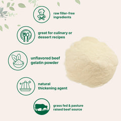 Micro Ingredients unflavored beef gelatin powder dissolving smoothly in liquid