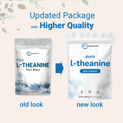 Micro Ingredients L-Theanine Powder dissolves smoothly into a shake.