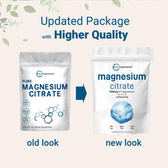 Micro Ingredients Magnesium Citrate Powder measuring scene with precise servings