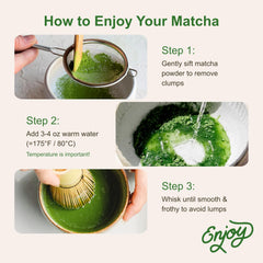 Micro Ingredients matcha powder in a bowl during at-home preparation